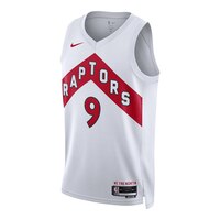 Toronto Raptors Nike RJ Barrett Association Jersey Front_Angled_Left