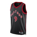 Toronto Raptors Nike RJ Barrett Statement Jersey Front_Three_Fourths_Angled_Left