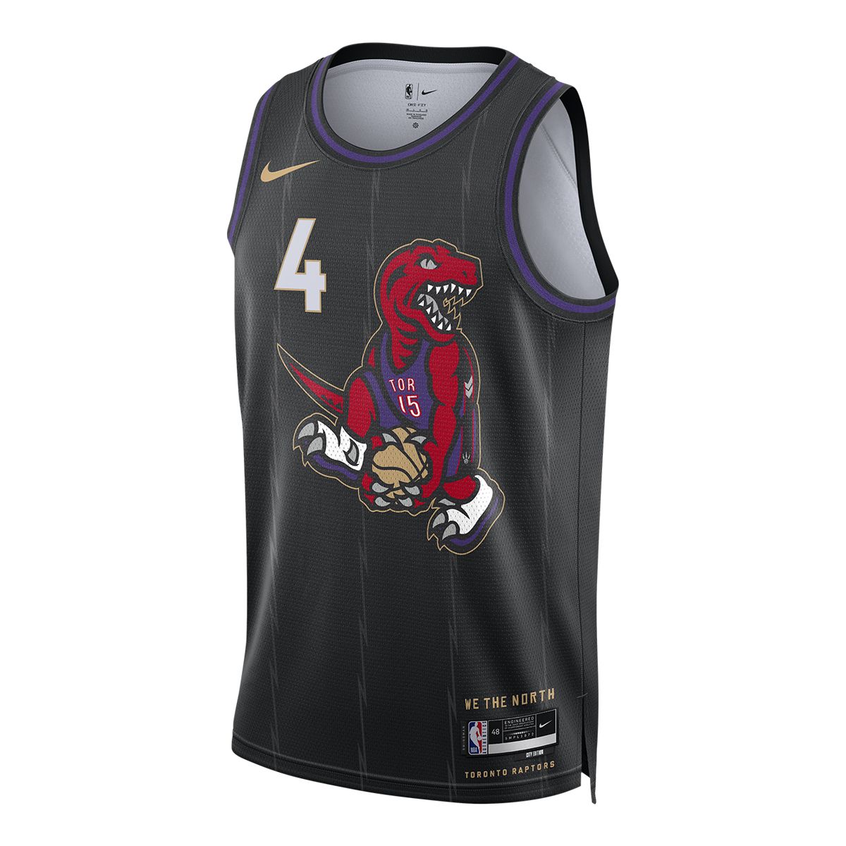 Toronto Raptors Nike Scottie Barnes City Edition 24 Jersey