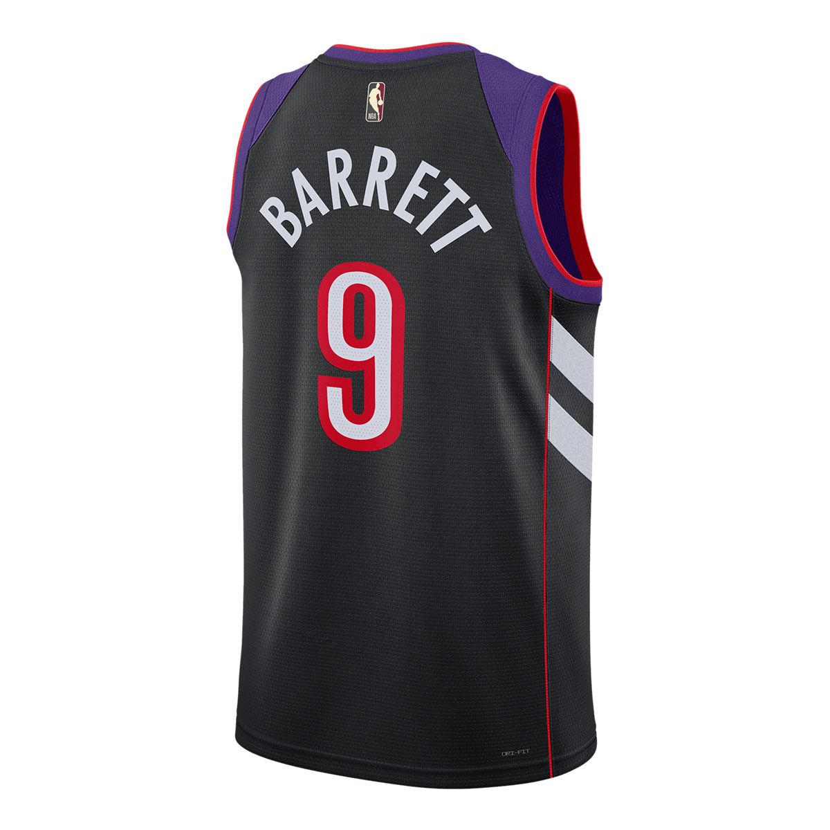 Toronto Raptors Nike RJ Barrett Hardwood Classics 24 Jersey