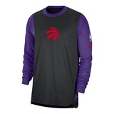 Toronto Raptors Nike City Edition 24 Dri-FIT Pregame Top Front_Angled_Left