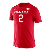 Canada Nike Shai Gilgeous-Alexander Basketball T Shirt Front_Three_Fourths_Angled_Left