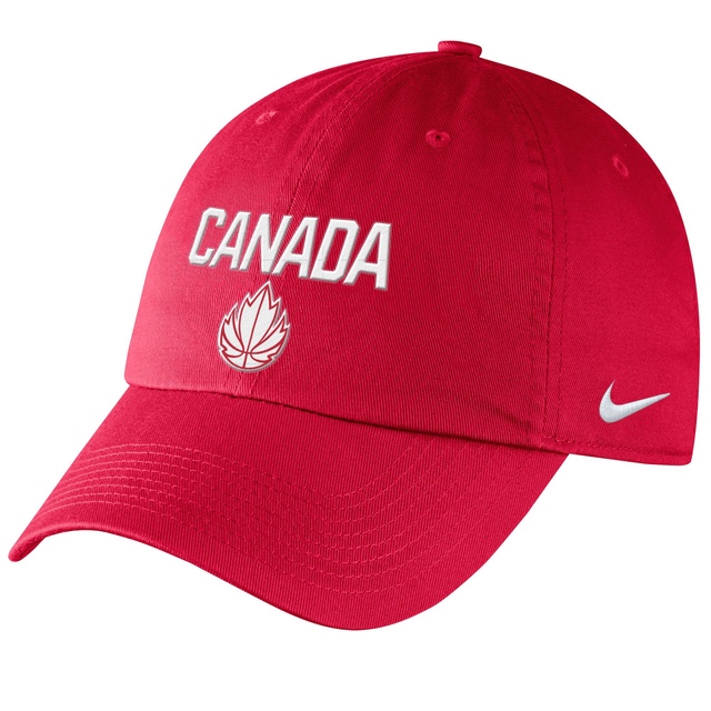 Canada Nike Basketball Club Unstructured Cap Front_Angled_Left