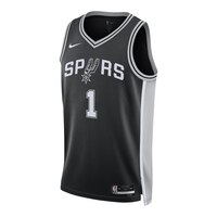 San Antonio Spurs Nike Victor Wembanyama Jersey Front_Angled_Left