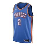 Oklahoma City Thunder Nike Shai Gilgeous-Alexander Icon Swingman Jersey Front_Angled_Left