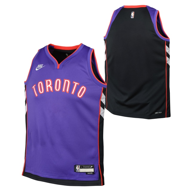 Toronto Raptors Nike Youth Hardwood Classics Blank Jersey