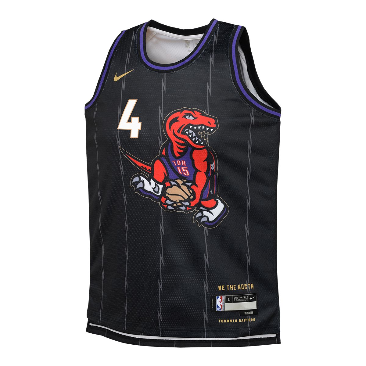 Toronto Raptors Nike Youth Scottie Barnes City Edition Jersey