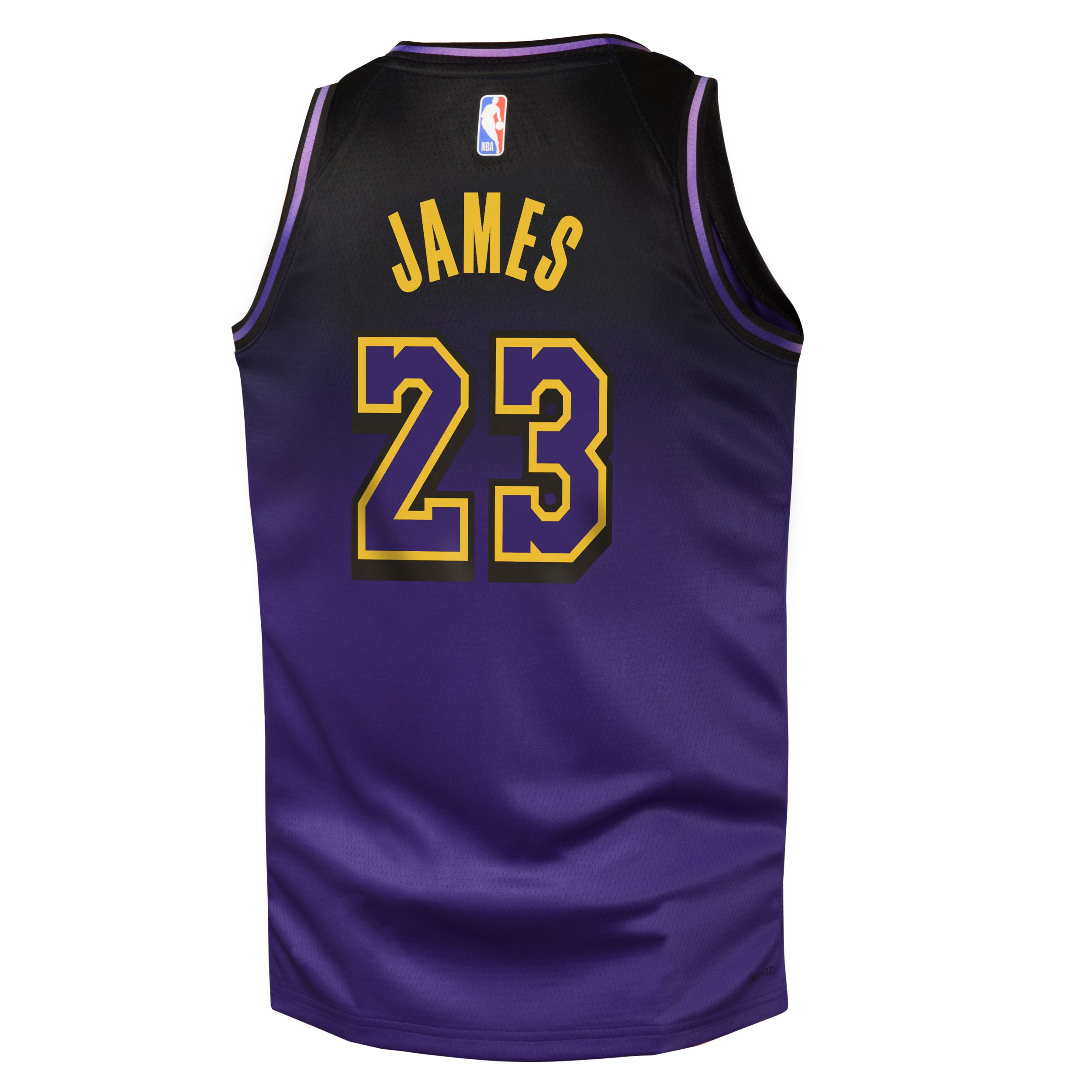 Los Angeles Lakers Nike Youth LeBron James City Edition