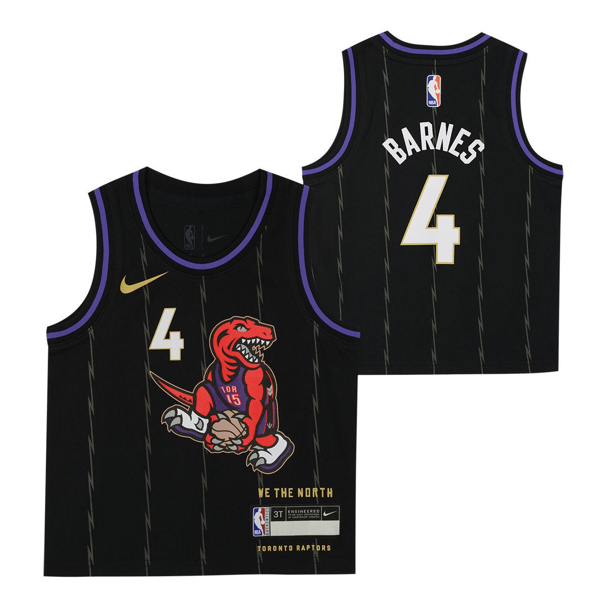 Toronto Raptors Nike Toddler Scottie Barnes City Edition Jersey