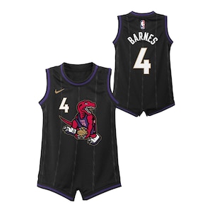 Toronto Raptors Nike Infant Scottie Barnes City Edition Romper Jersey