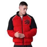 Toronto Raptors G-III Teamwork Puffer Jacket Front_Flat