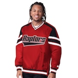 Toronto Raptors Starter Reliever 1 Pullover Jacket Front_Angled_Left