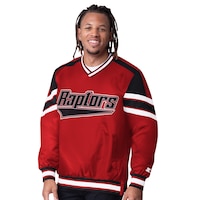Toronto Raptors Starter Reliever 1 Pullover Jacket Front_Angled_Left
