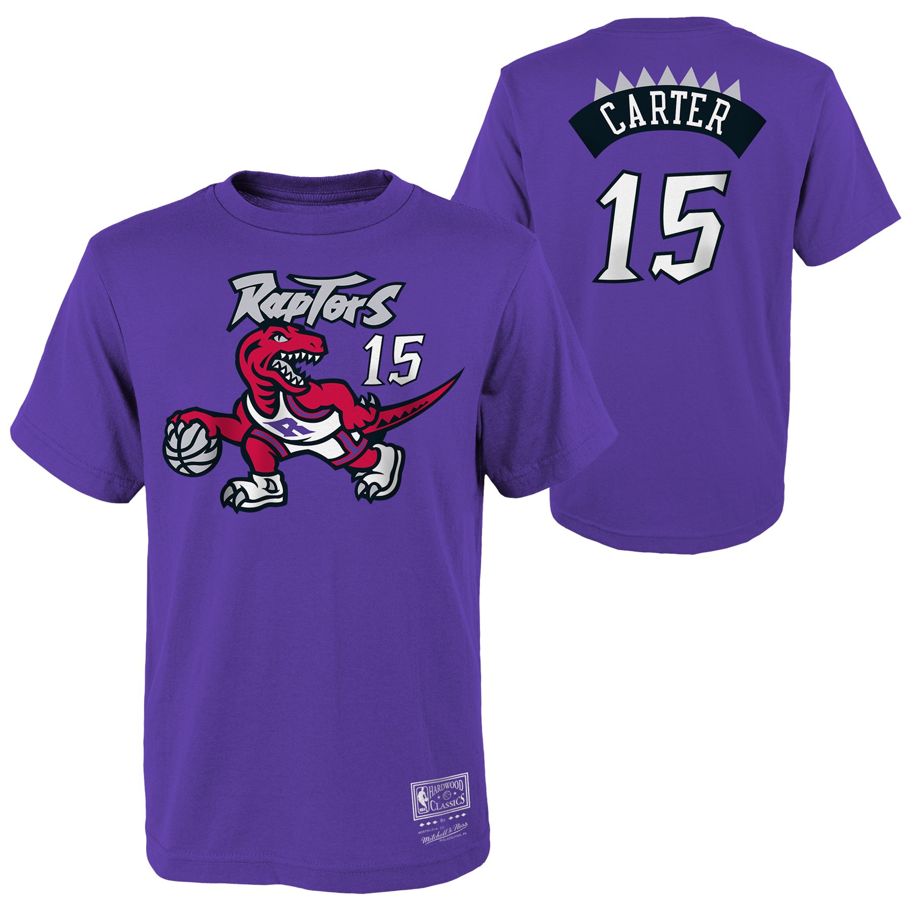 Youth Toronto Raptors Nike Vince Carter Retro Dino T-Shirt