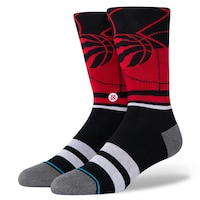 Toronto Raptors Stance Crosscourts Socks Front_Angled_Left