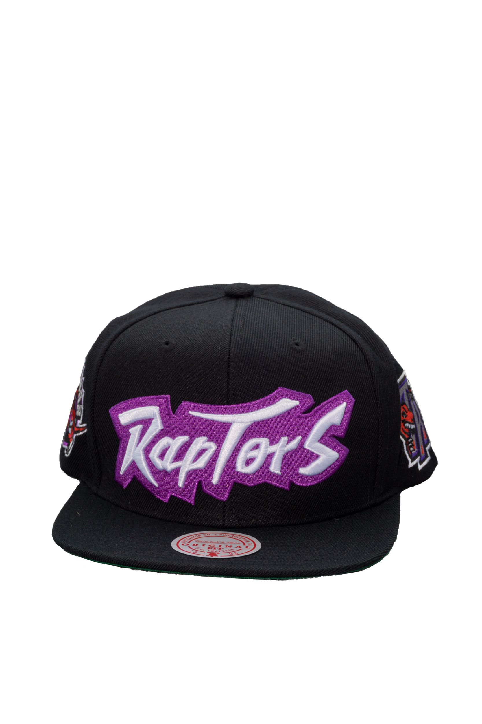Toronto Raptors Mitchell & Ness Triple Play Snapback Cap
