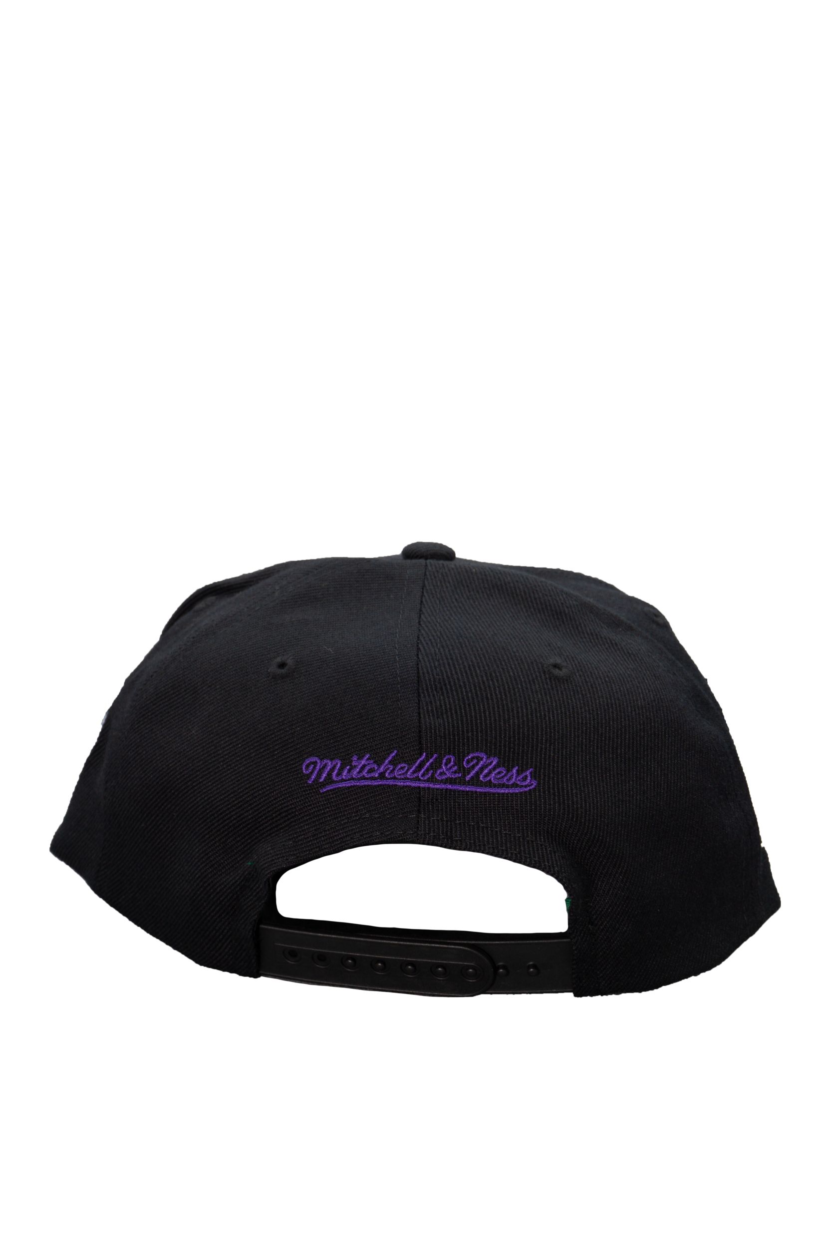 Toronto Raptors Mitchell & Ness Triple Play Snapback Cap