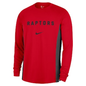Nike Toronto Raptors Pregame Long Sleeve Shirt