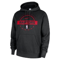 Toronto Raptors Nike Club Practice Hoodie Front_Angled_Left