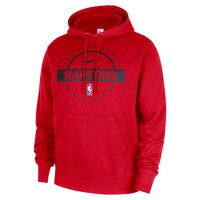 Toronto Raptors Nike Club Practice Hoodie Front_Angled_Left