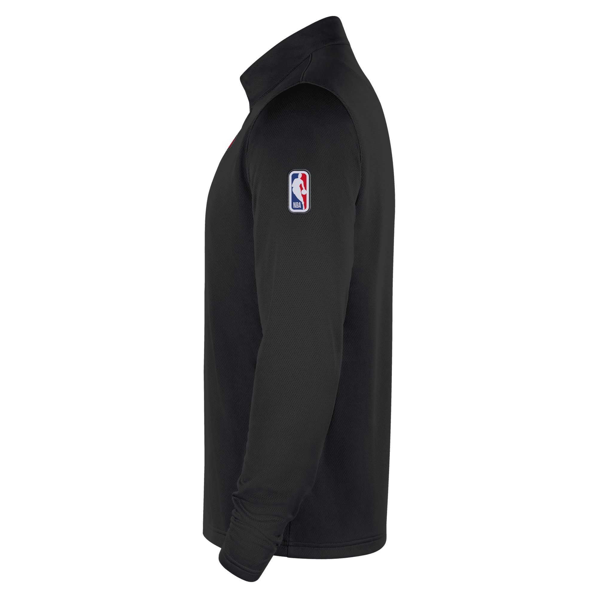 Toronto Raptors Nike Dri-FIT Statement 1/4 Zip Long Sleeve Top