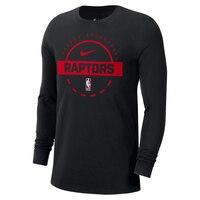 Nike Toronto Raptors Legend Practice Long Sleeve T-Shirt Front_Angled_Left