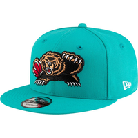 Memphis Grizzlies New Era 9FIFTY Bear Cap Front_Angled_Left