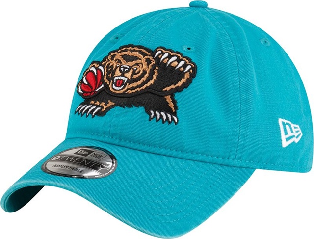 Memphis Grizzlies New Era 9TWENTY Bear Cap Front_Angled_Left