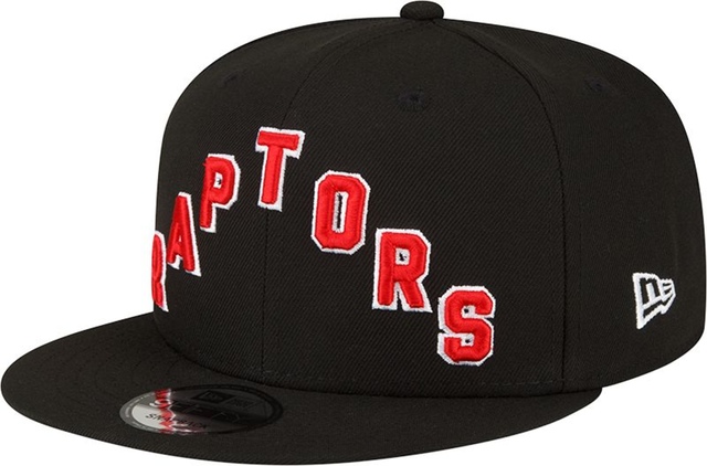 Toronto Raptors New Era 9FIFTY Statement Cap Front_Angled_Left