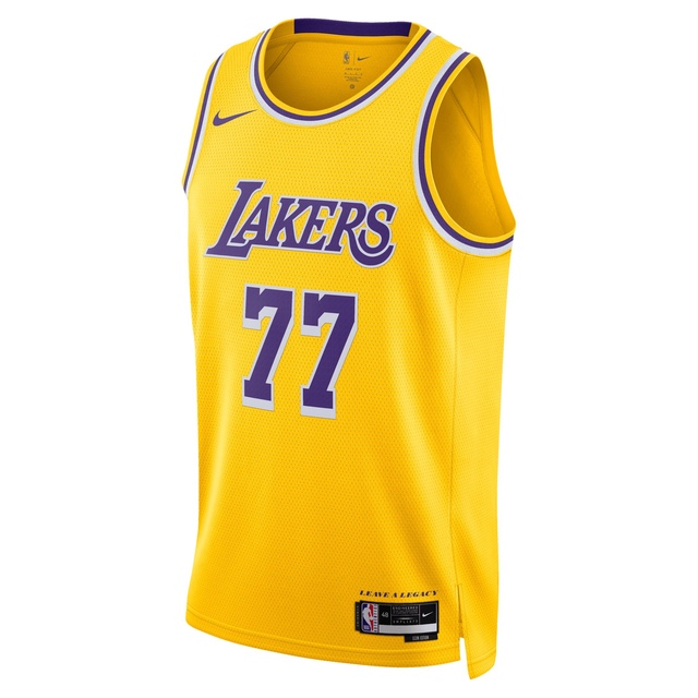 Los Angeles Lakers Nike Doncic Icon Swingman Jersey