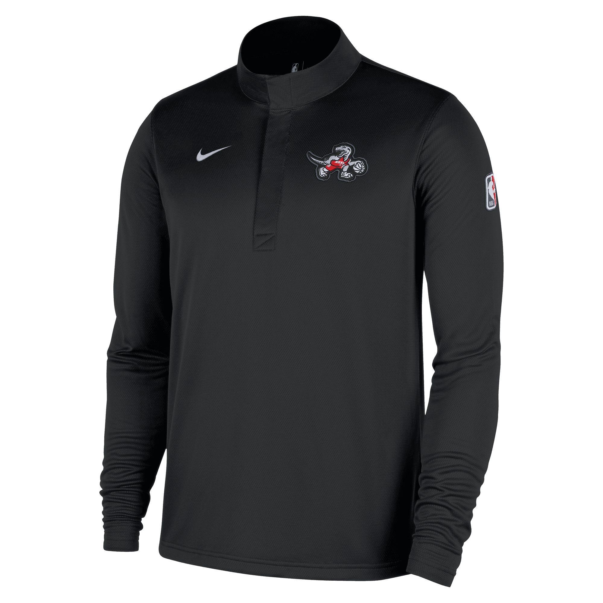 Toronto Raptors Nike 2025 City Edition 1/2 Zip Long Sleeve Top