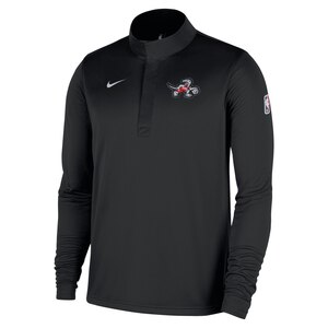 Toronto Raptors Nike 2025 City Edition 1/2 Zip Long Sleeve Top