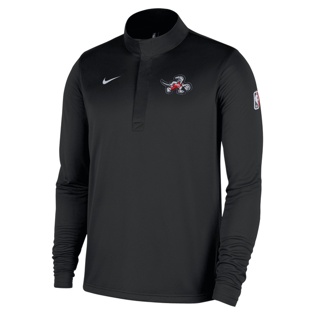 Toronto Raptors Nike 2025 City Edition 1/2 Zip Long Sleeve Top