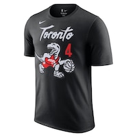 Toronto Raptors Nike Barnes 2025 City Edition Player T-Shirt Front_Angled_Left