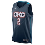 Oklahoma City Thunder Nike Gilgeous-Alexander 2025 City Edition Jersey Front_Angled_Left
