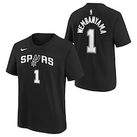 Youth San Antonio Spurs Nike Wembanyama Player T-Shirt Composite_or_Mixed