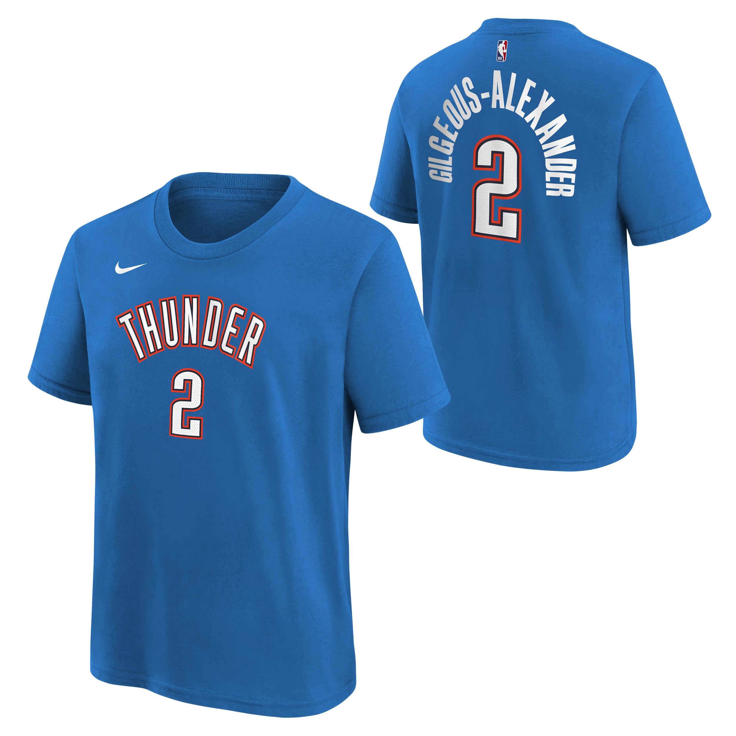 Youth Oklahoma City Thunder Nike Gilgeous Alexander Player T-Shirt