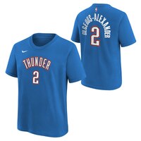 Youth Oklahoma City Thunder Nike Gilgeous Alexander Player T-Shirt