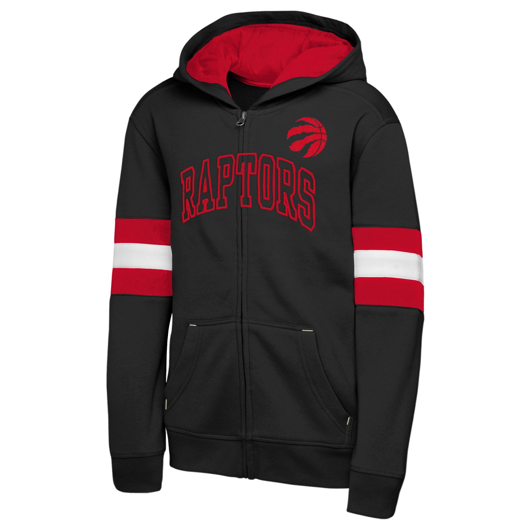Youth Toronto Raptors Outerstuff Modern Fan Full Zip Hoodie