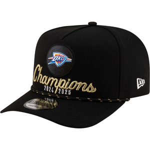 Oklahoma City Thunder 2025 New Era NBA Champions Locker Room 9FIFTY Cap