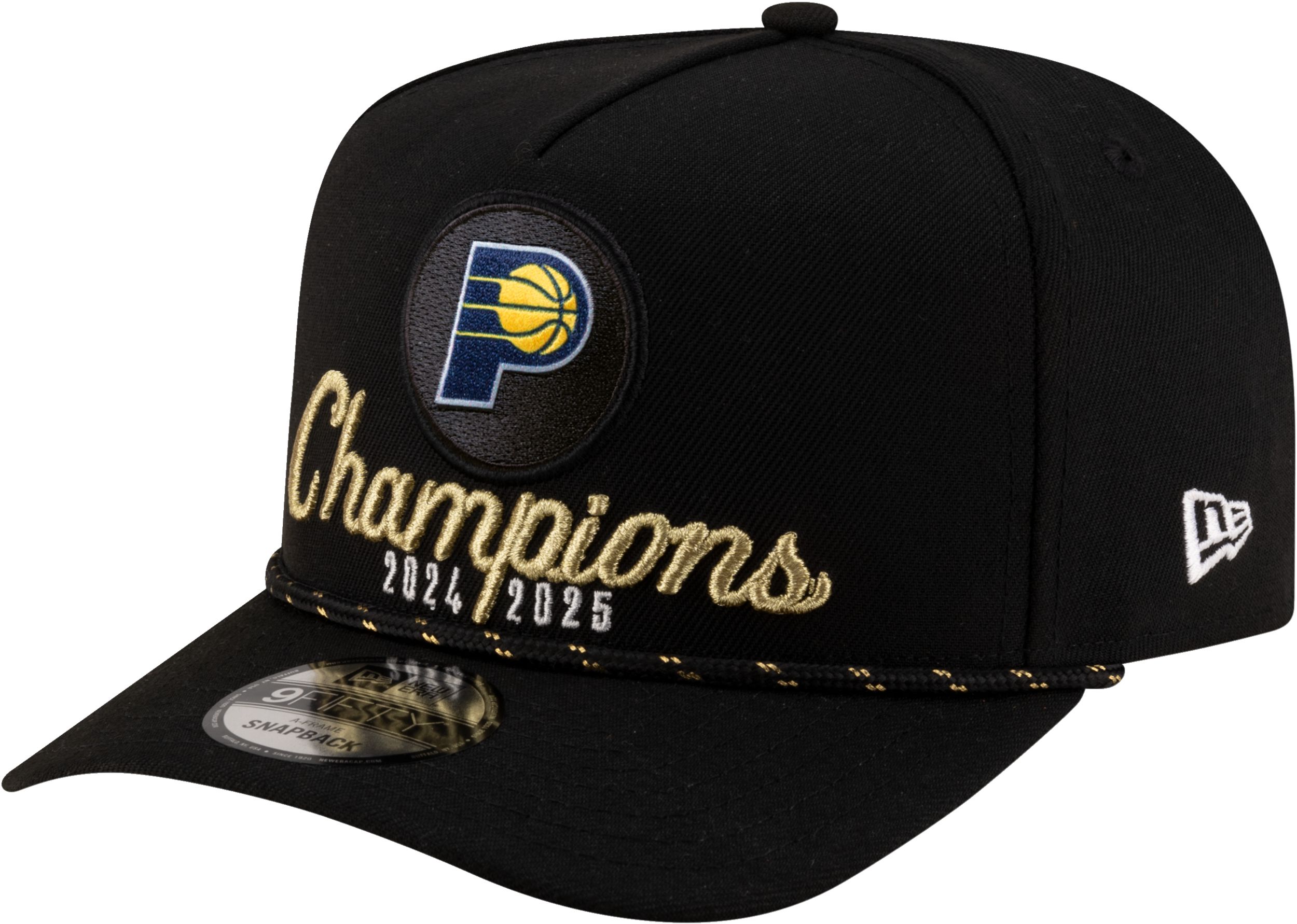 Indiana Pacers 2025 New Era NBA Champions Locker Room 9FIFTY Cap