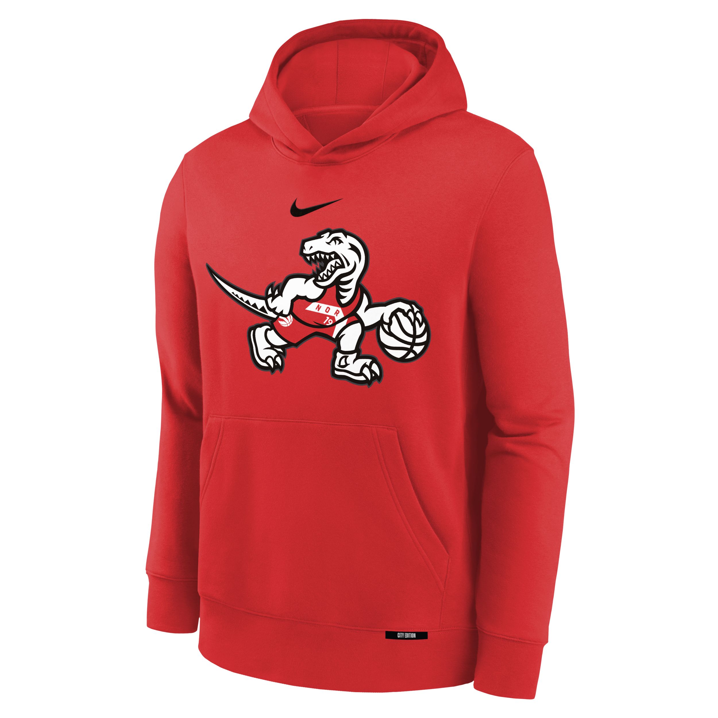 Youth Toronto Raptors City Edition Club Logo Hoodie