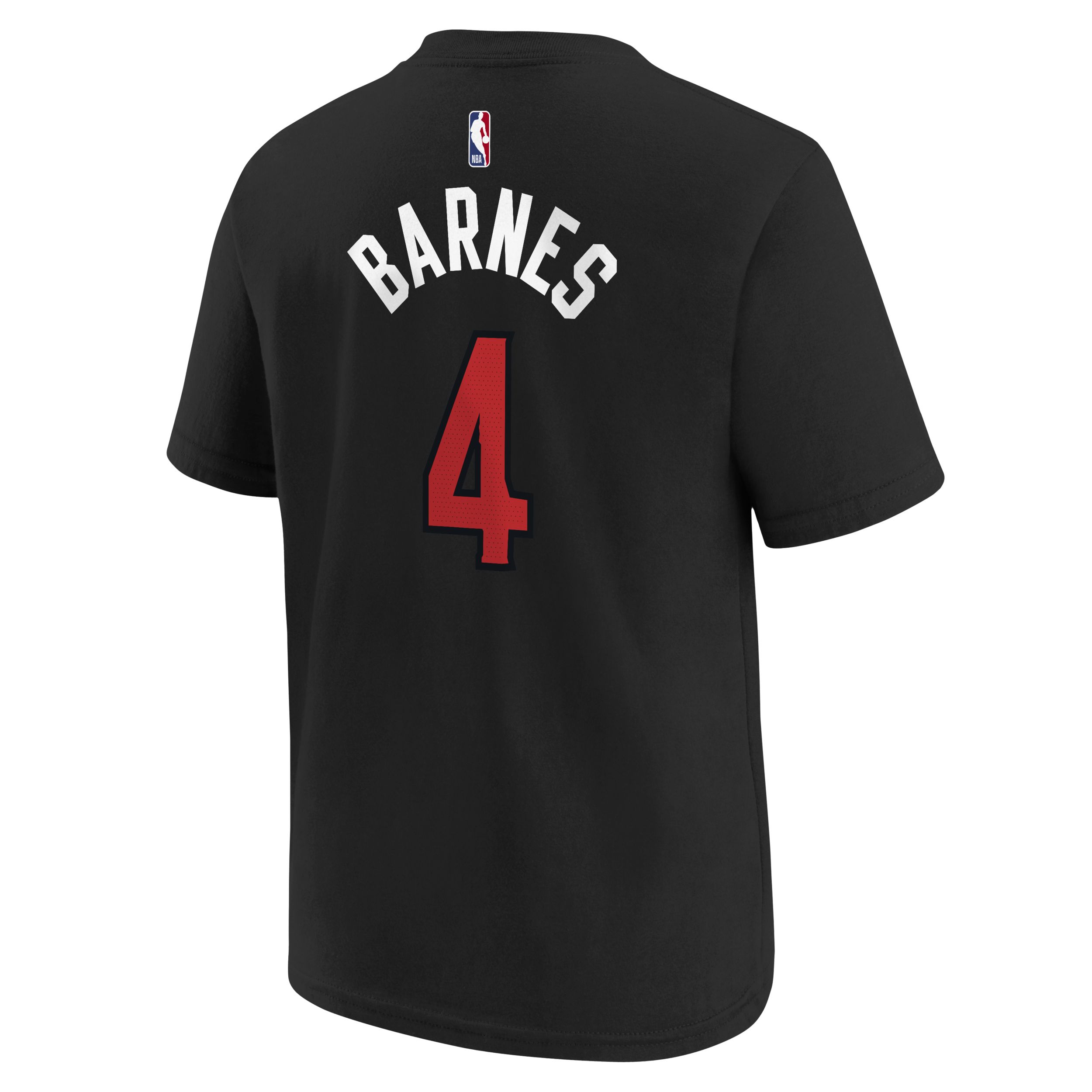Youth Toronto Raptors Barnes 2025 City Edition Player T-Shirt