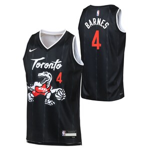 Youth Toronto Raptors Barnes 2025 City Edition Jersey