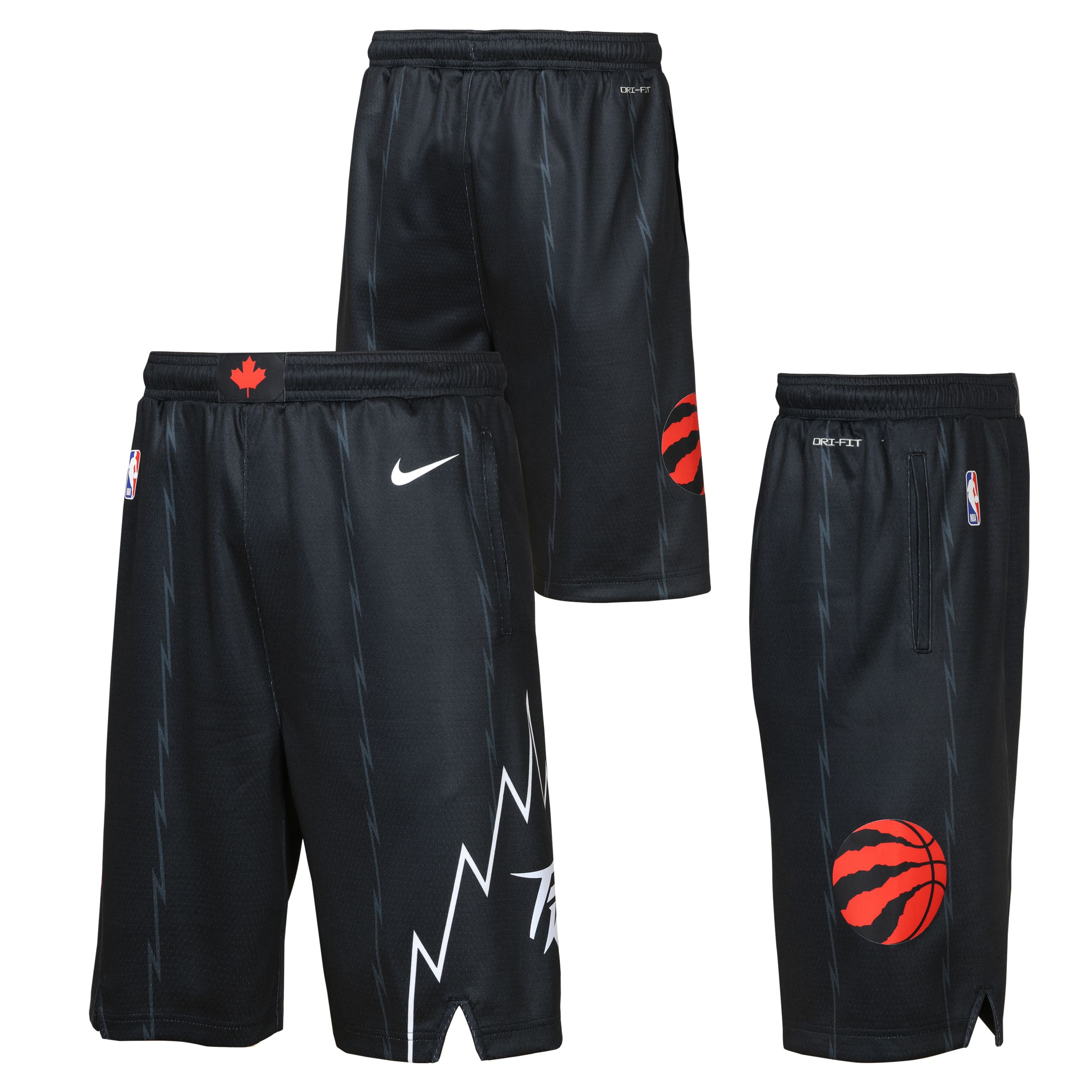 Youth Toronto Raptors 2025 City Edition Swingman Shorts