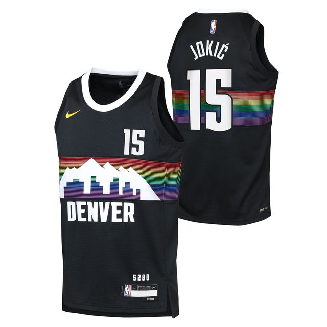 Youth Denver Nuggets Jokic City Edition Jersey