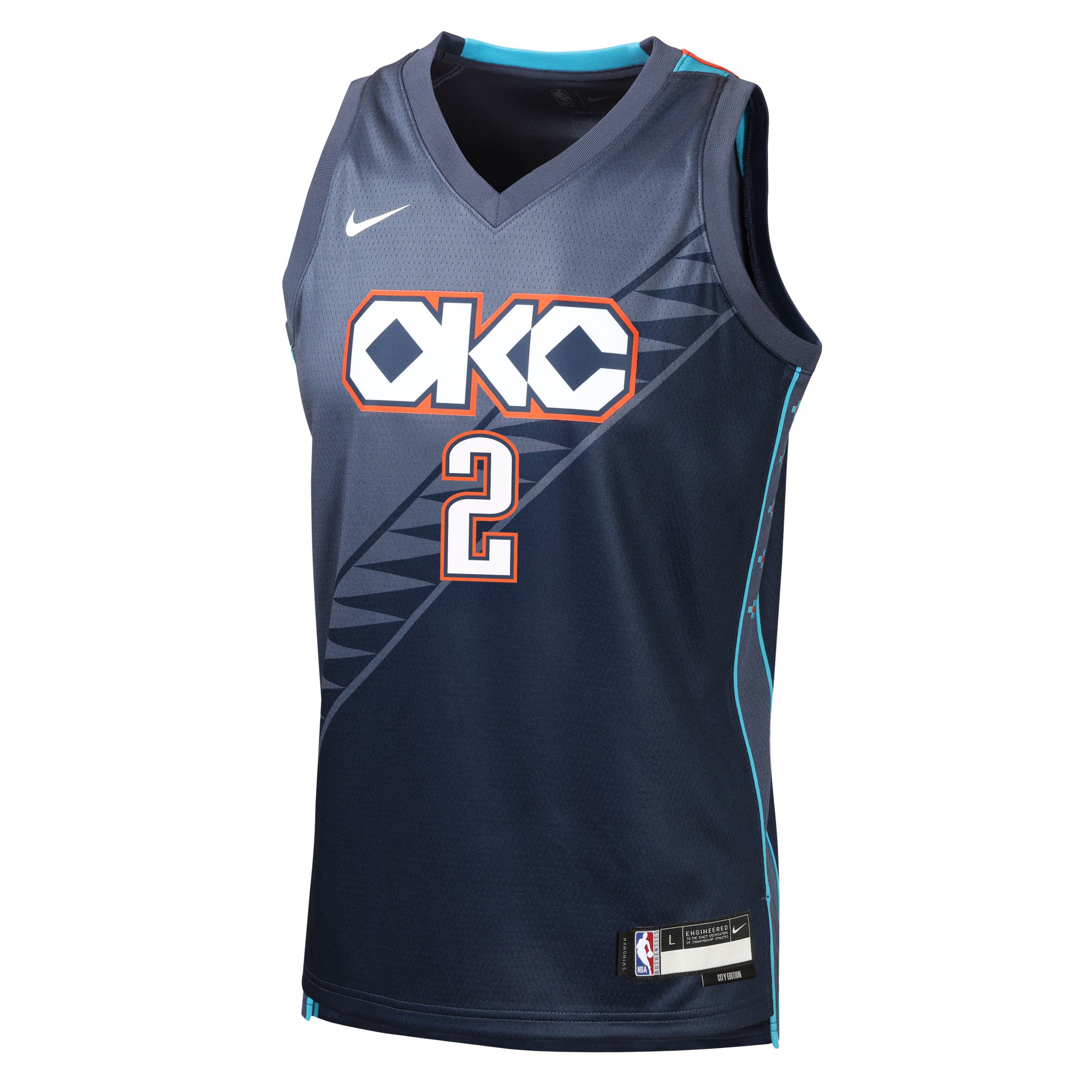 Youth Oklahoma City Thunder Gilgeous-Alexander City Edition Jersey