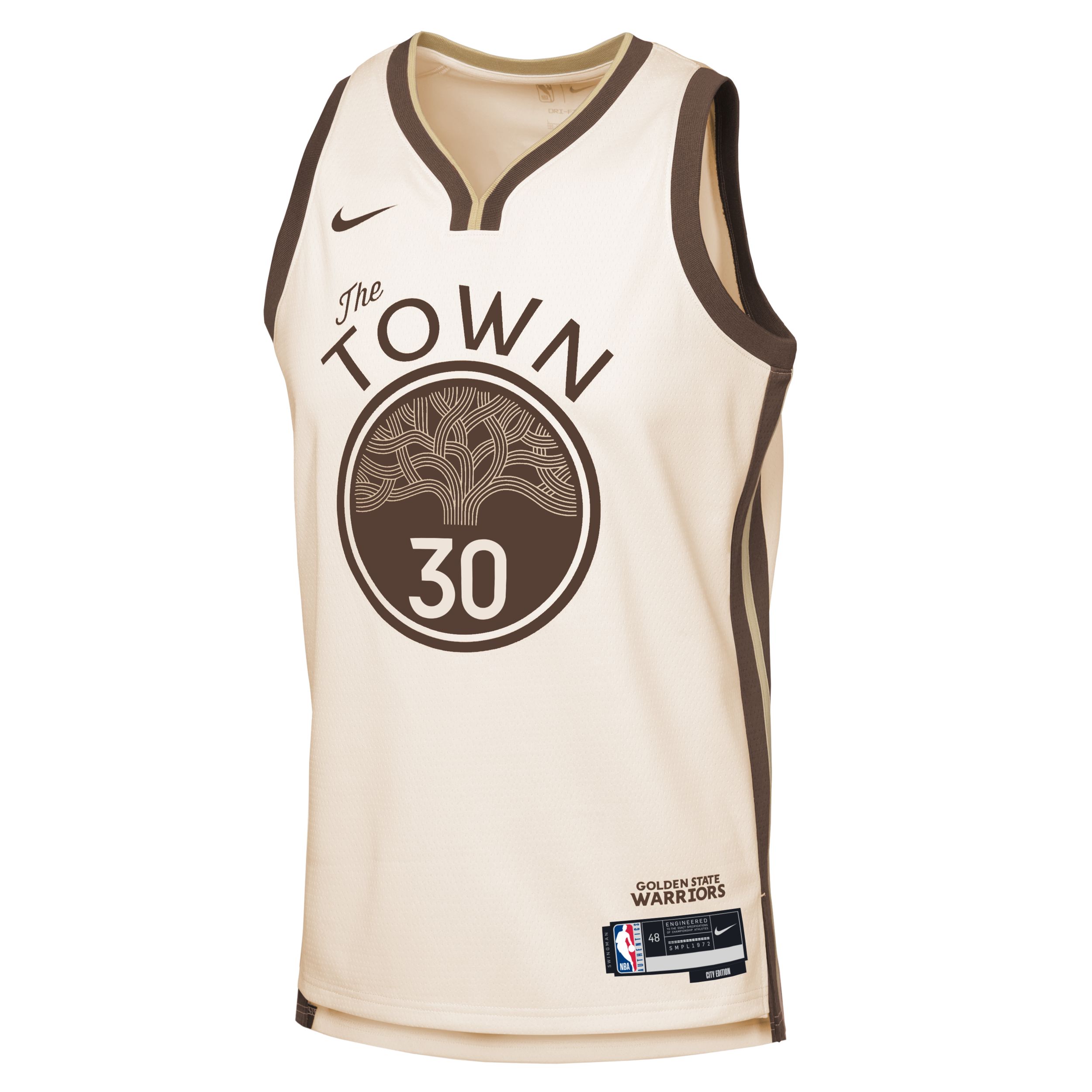 Youth Golden State Warriors Curry City Edition Jersey