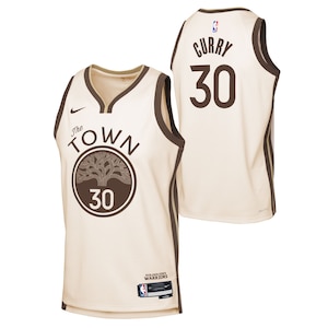 Youth Golden State Warriors Curry City Edition Jersey