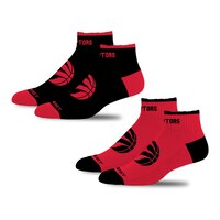 Toronto Raptors For Bare Feet Front And Center Socks 2-pk Side_Left